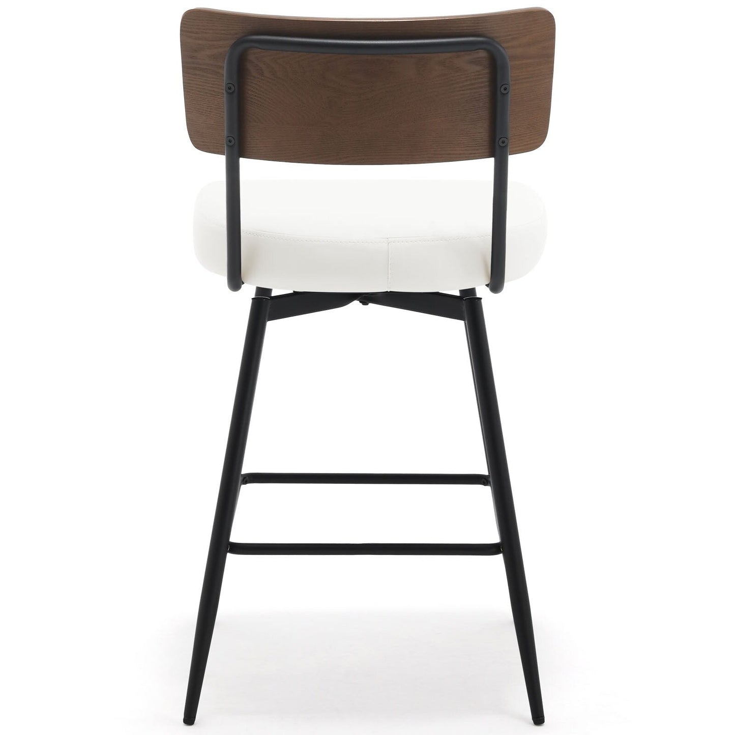 Faux Leather Upholstered Swivel Counter/Bar Stools Set of 2/3/4