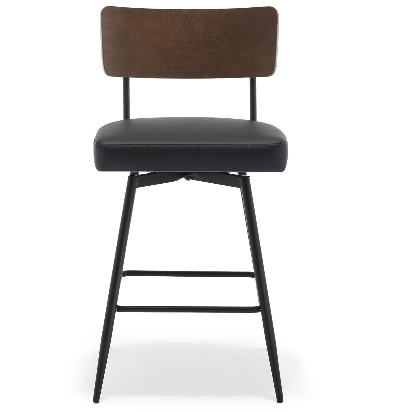 Faux Leather Upholstered Swivel Counter/Bar Stools Set of 2/3/4