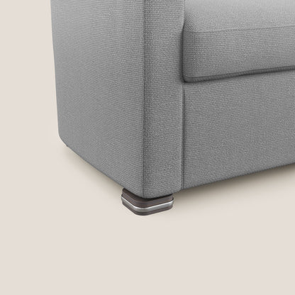 Cloe Poltroncina in tessuto smacchiabile con acqua QuickClean T08 grigio