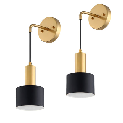 2Pack 13 RGB Wireless Wall Lamp Battery Operated with Remote