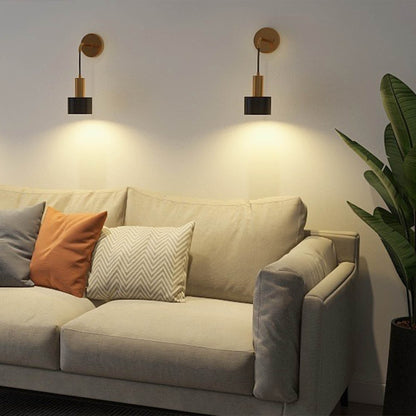 2Pack 13 RGB Wireless Wall Lamp Battery Operated with Remote