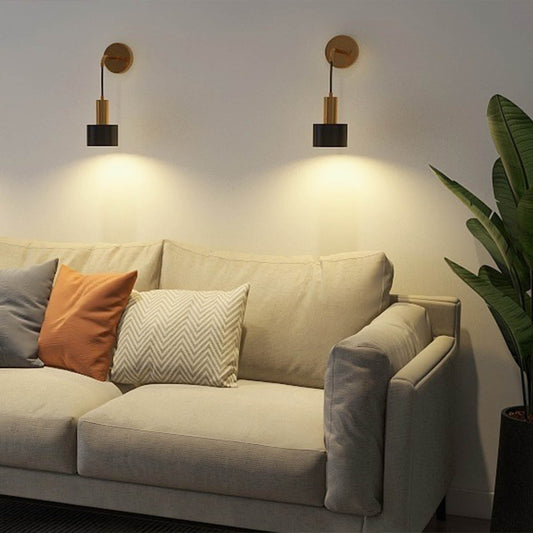 2Pack 13 RGB Wireless Wall Lamp Battery Operated with Remote