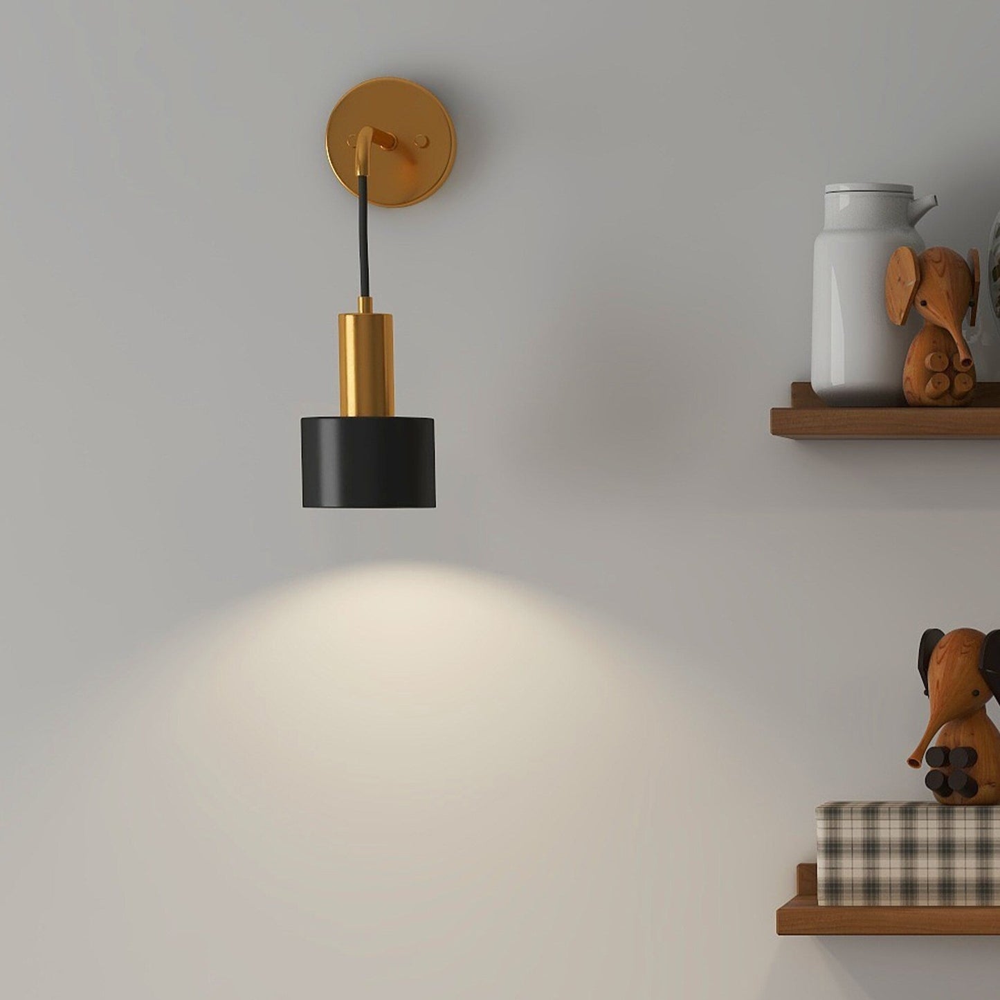 2Pack 13 RGB Wireless Wall Lamp Battery Operated with Remote