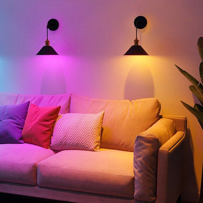 2Pack Battery Operated Wall Sconce with Remote