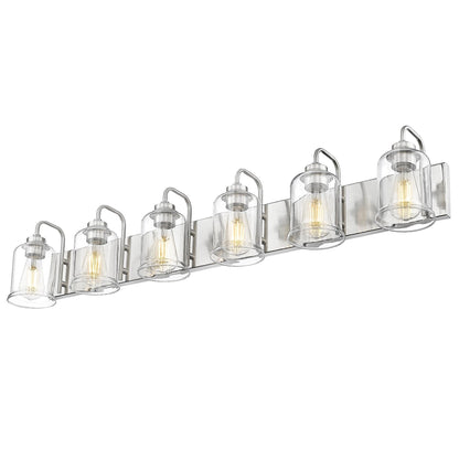 3/4/5/6-Light Modern Vanity Lights Over Mirror for Bathroom