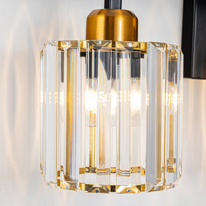 3/4/5-Light Modern Dimmable Crystal Bathroom Vanity Lights Fixtures Over Mirror