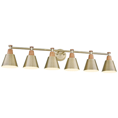 3/5/6-Light Modern Bathroom Vanity Light