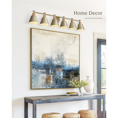 3/5/6-Light Modern Bathroom Vanity Light