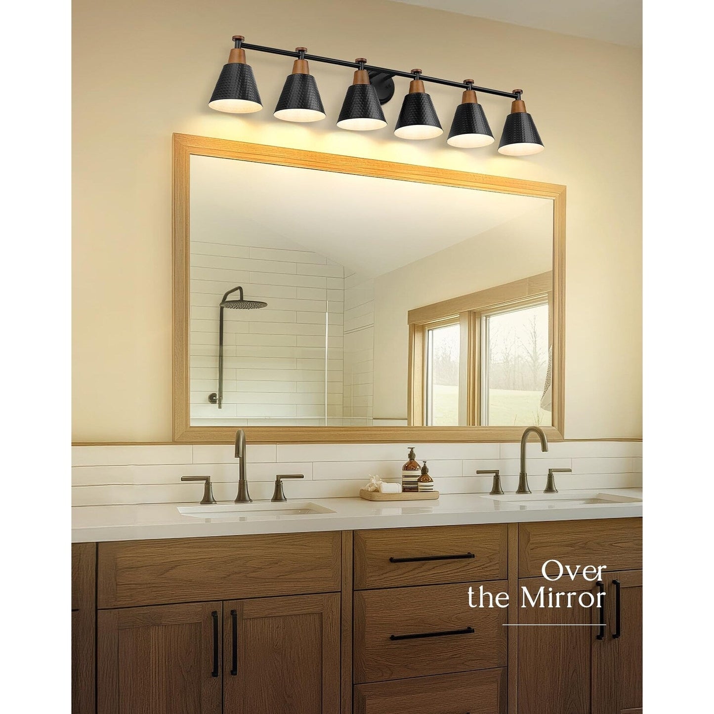 3/5/6-Light Modern Bathroom Vanity Light