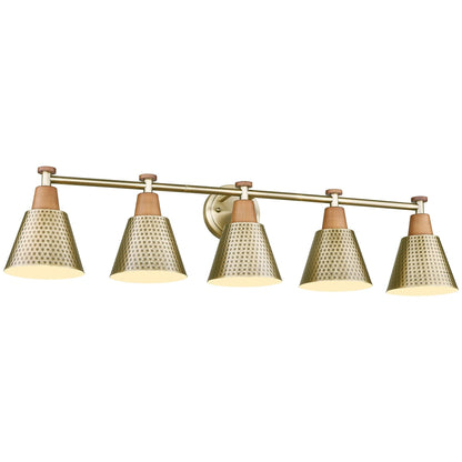 3/5/6-Light Modern Bathroom Vanity Light