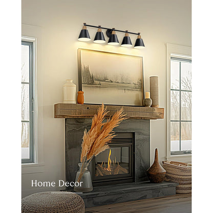 3/5/6-Light Modern Bathroom Vanity Light