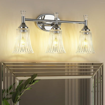 3-Light Bathroom Vanity Lighting Fixtures
