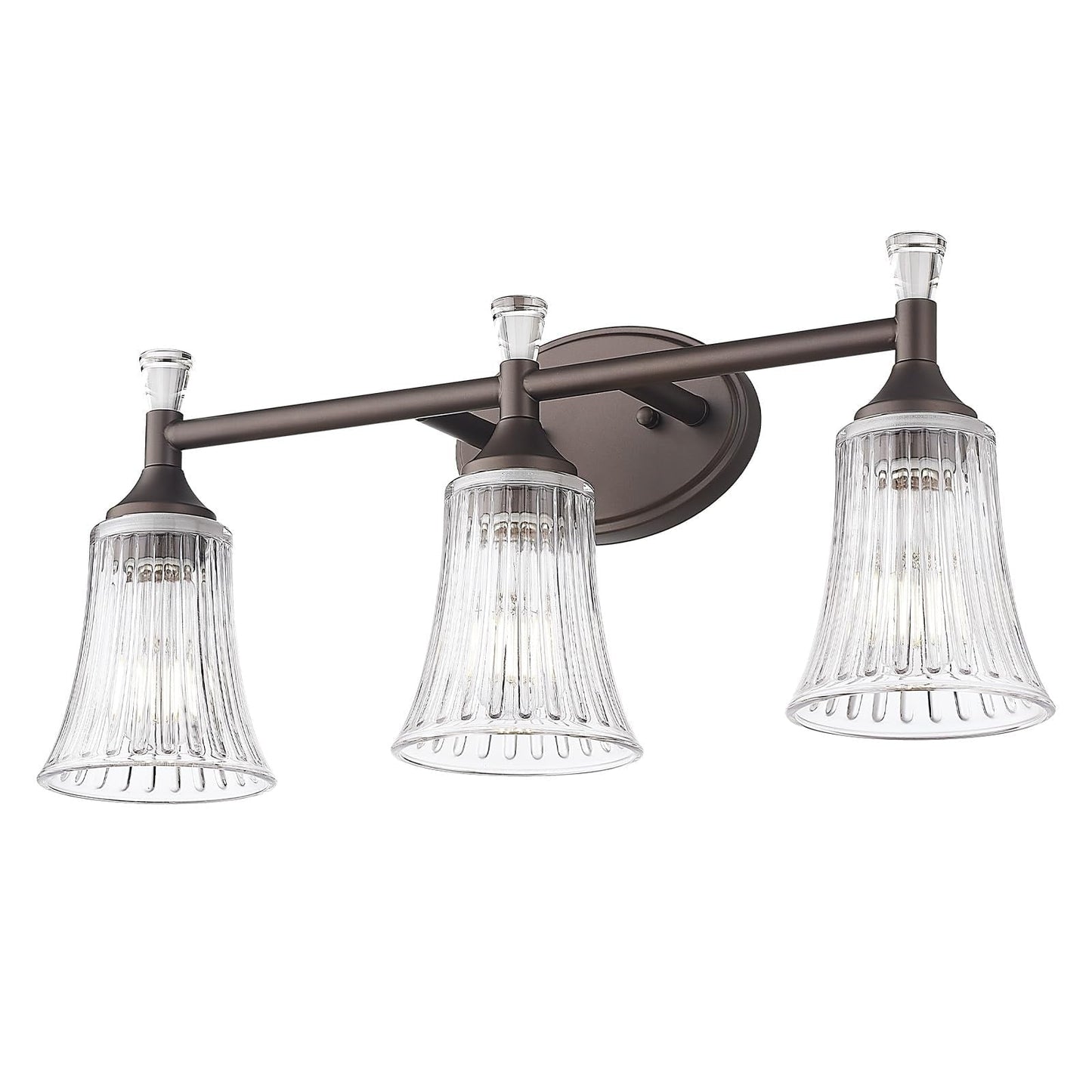 3-Light Bathroom Vanity Lighting Fixtures