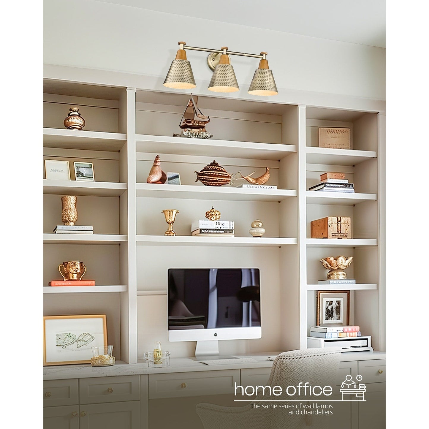 3/5/6-Light Modern Bathroom Vanity Light