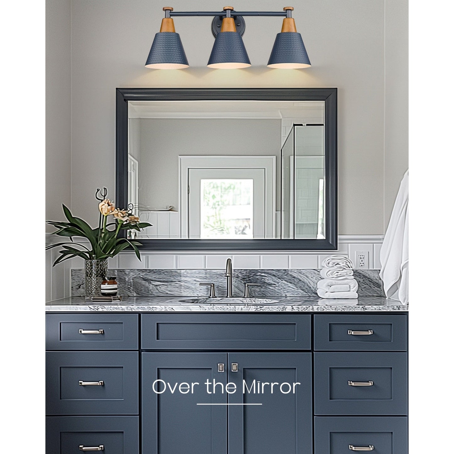 3/5/6-Light Modern Bathroom Vanity Light