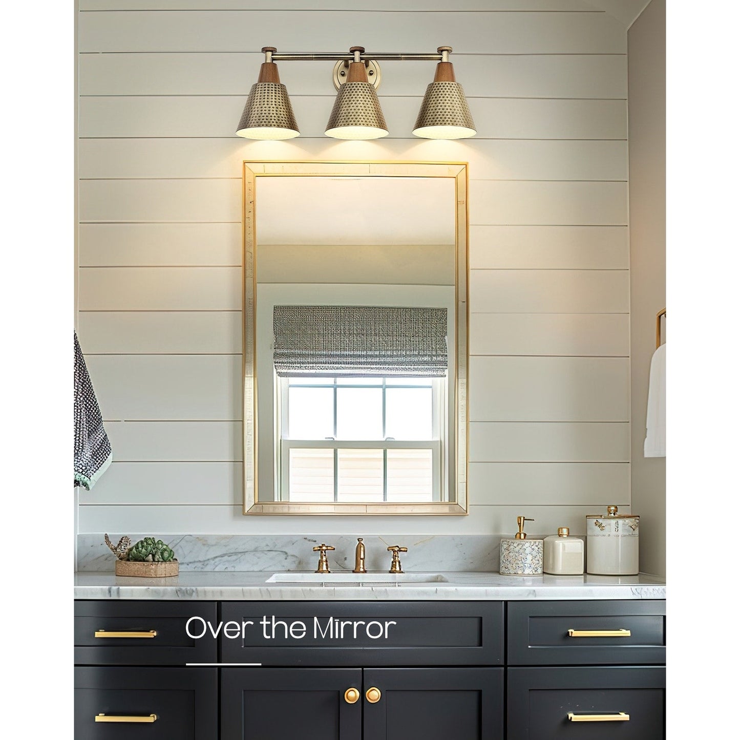 3/5/6-Light Modern Bathroom Vanity Light
