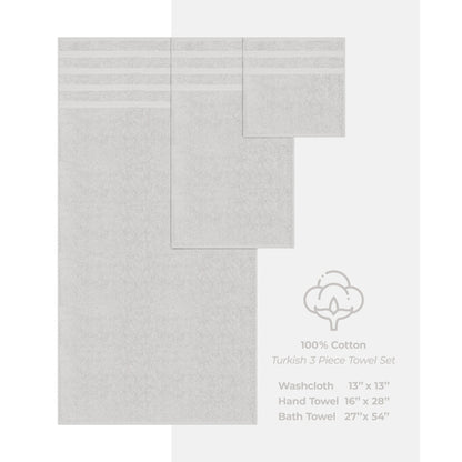 3 Piece Bathroom Towel Set 100% Cotton Luxury Turkish Bath Hand Towels Extra Large Face Towels Clearance Set