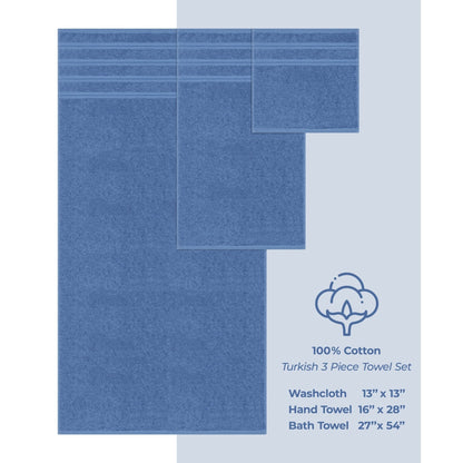 3 Piece Bathroom Towel Set 100% Cotton Luxury Turkish Bath Hand Towels Extra Large Face Towels Clearance Set