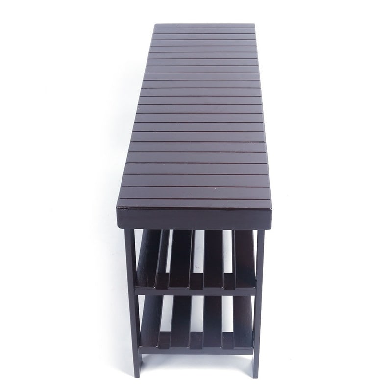 3-Tier Shoe Rack Bench Shoe Storage Organizer Holds Up to 240 lbs