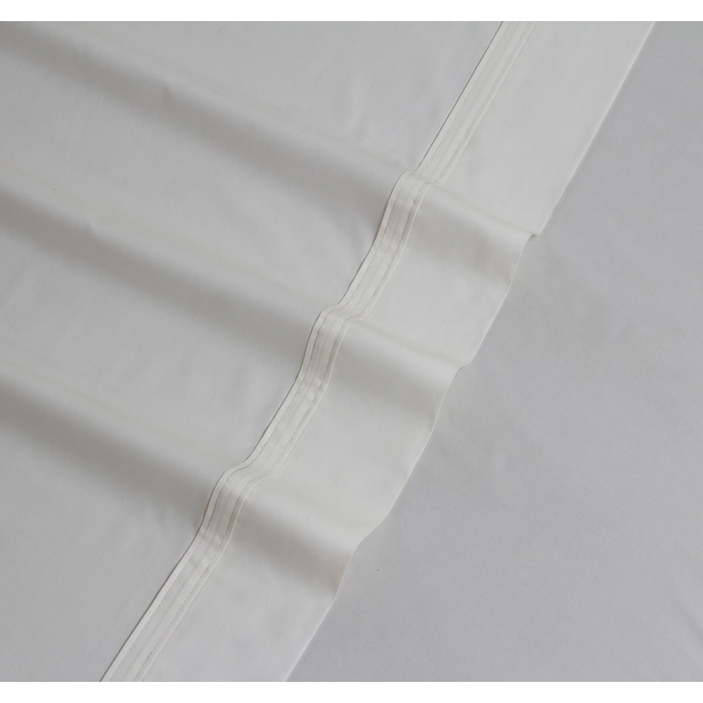 300 TC Cotton Percale Extra Deep Pocket Oversized Bed Sheet Set