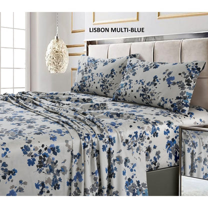 300 Thread Count Cotton Ultra-Soft Printed Pillowcases (Set of 2)