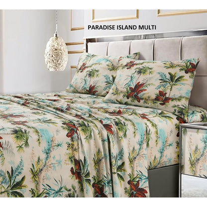 300 Thread Count Cotton Ultra-Soft Printed Pillowcases (Set of 2)