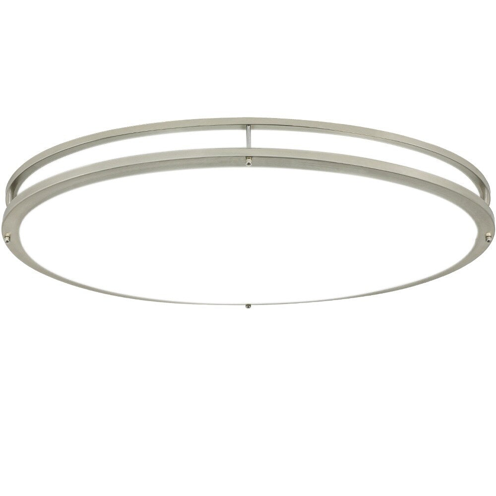 32 in. 65W Oval Flush Mount Ceiling Light with Remote