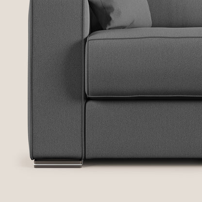Dream Divano letto angolare in tessuto smacchiabile T05 antracite 