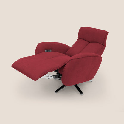 Poltroncina EVA RELAX in morbido tessuto impermeabile T02 rosso