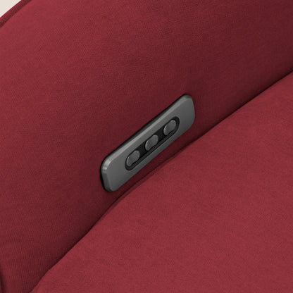 Poltroncina EVA RELAX in morbido tessuto impermeabile T02 rosso