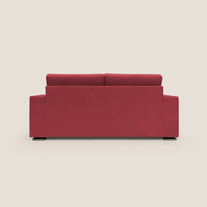 Giove divano in morbido tessuto impermeabile T02 rosso