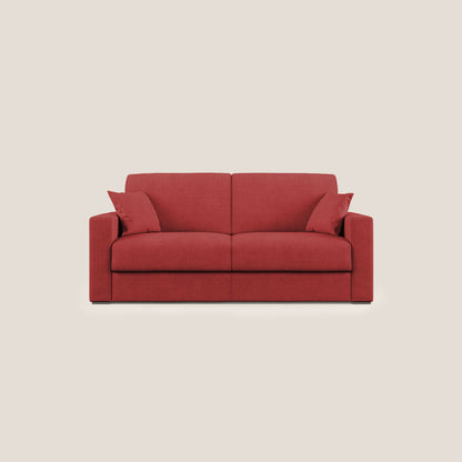 Miglior Divano letto matrimoniale in tessuto impermeabile T02 rosso