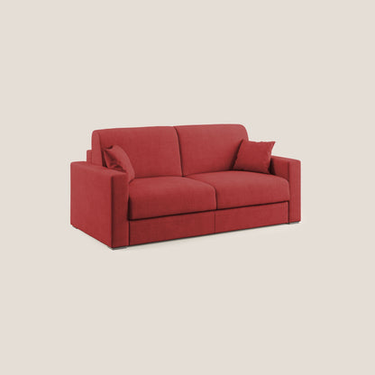 Miglior Divano letto matrimoniale in tessuto impermeabile T02 rosso