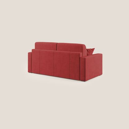 Miglior Divano letto matrimoniale in tessuto impermeabile T02 rosso