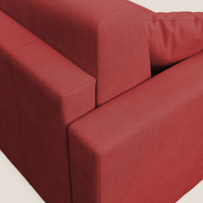 Miglior Divano letto matrimoniale in tessuto impermeabile T02 rosso