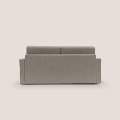 Chris Divano letto matrimoniale in tessuto impermeabile T13 tortora