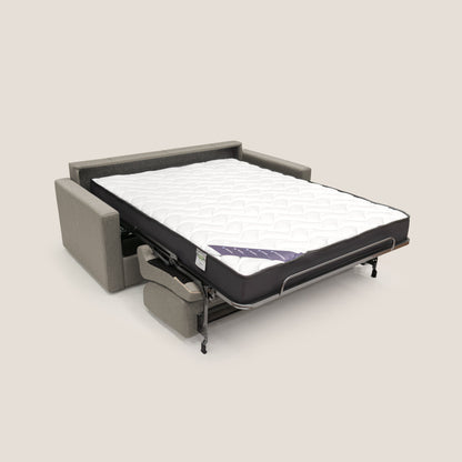 Chris Divano letto matrimoniale in tessuto impermeabile T13 tortora