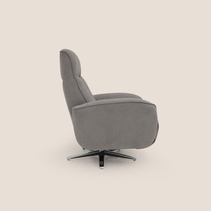 Poltroncina EVA RELAX in morbido tessuto impermeabile T02 grigio