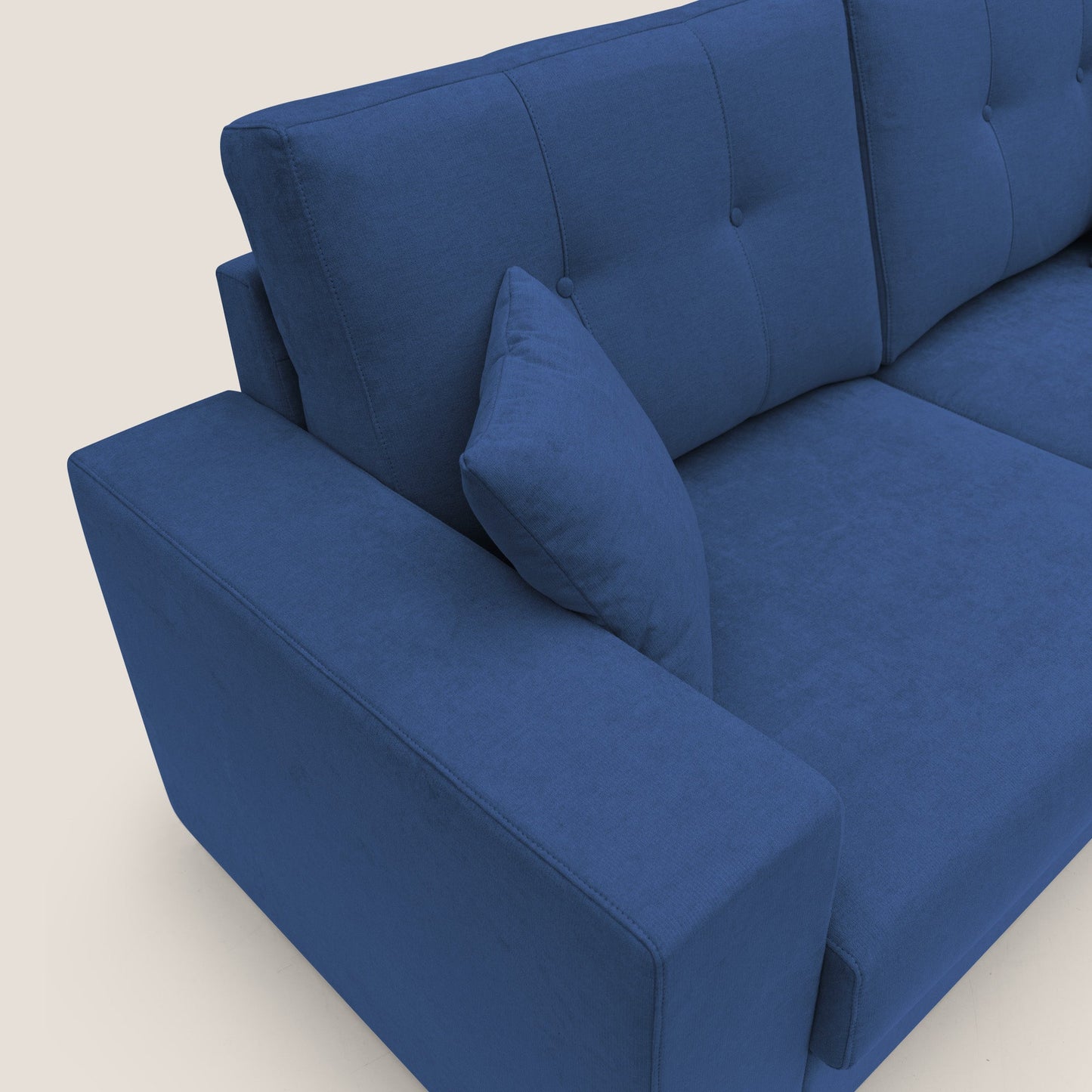 Giove divano in morbido tessuto impermeabile T02 blu