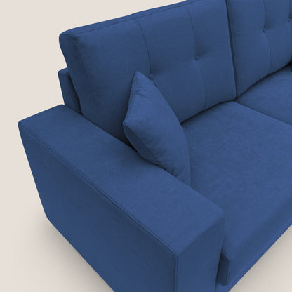 Giove divano in morbido tessuto impermeabile T02 blu