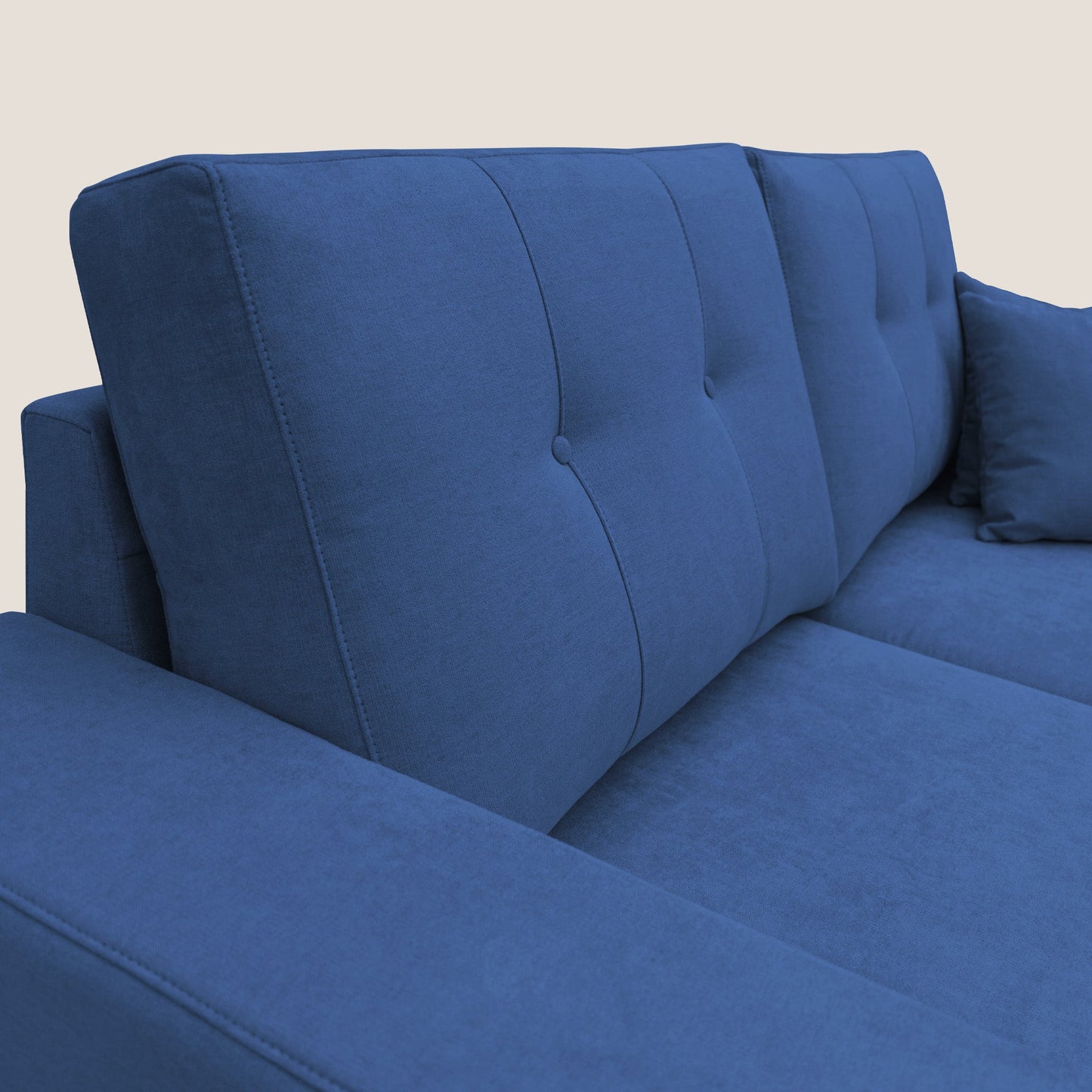 Giove divano in morbido tessuto impermeabile T02 blu