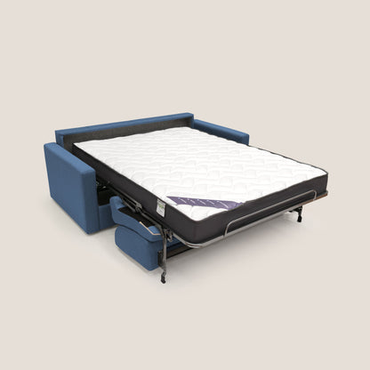 Chris Divano letto matrimoniale in tessuto impermeabile T13 blu
