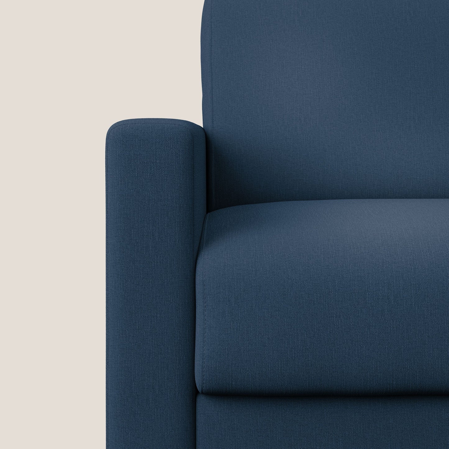 Chris poltrona letto in tessuto impermeabile T13 blu