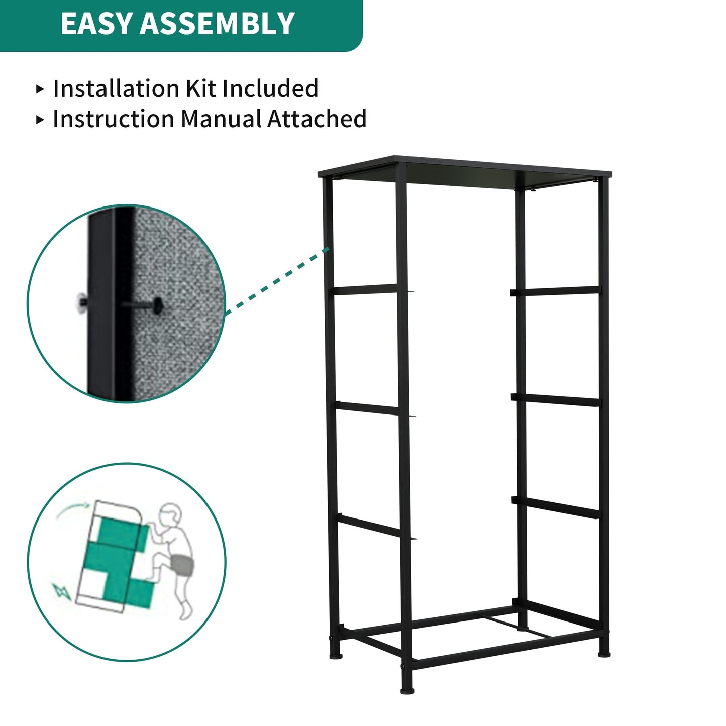 Modern 4/8/10-drawer Bedroom Fabric Dresser Storage Tower with Wood Top