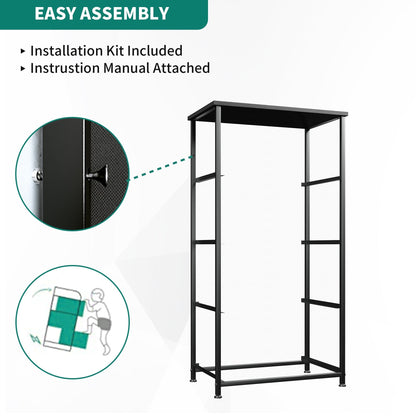 Modern 4/8/10-drawer Bedroom Fabric Dresser Storage Tower with Wood Top