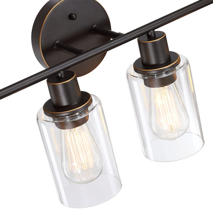4-Light Vintage Bathroom Vanity Lights
