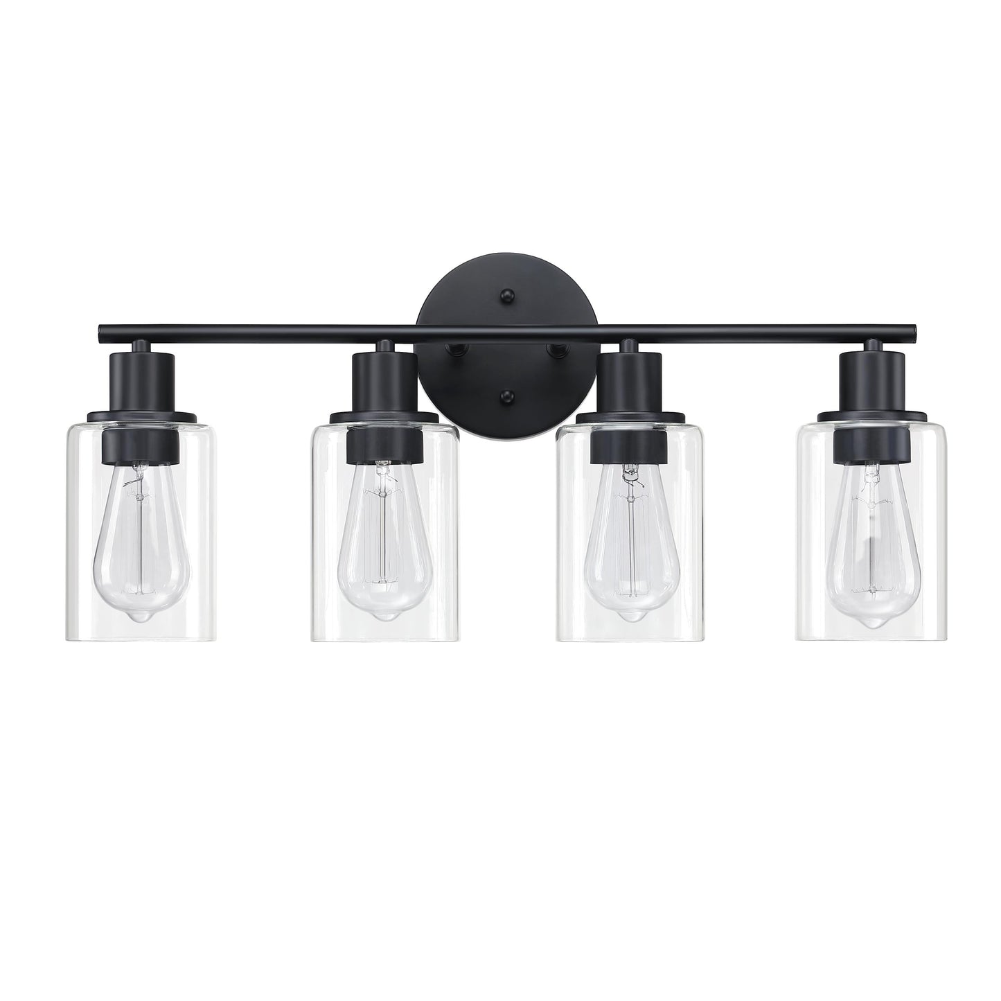 4-Light Vintage Bathroom Vanity Lights