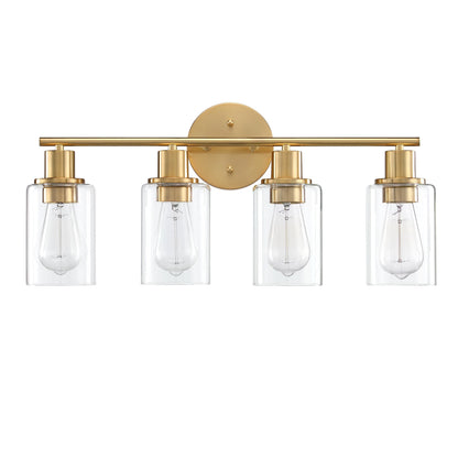 4-Light Vintage Bathroom Vanity Lights