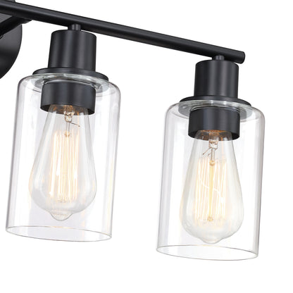 4-Light Vintage Bathroom Vanity Lights