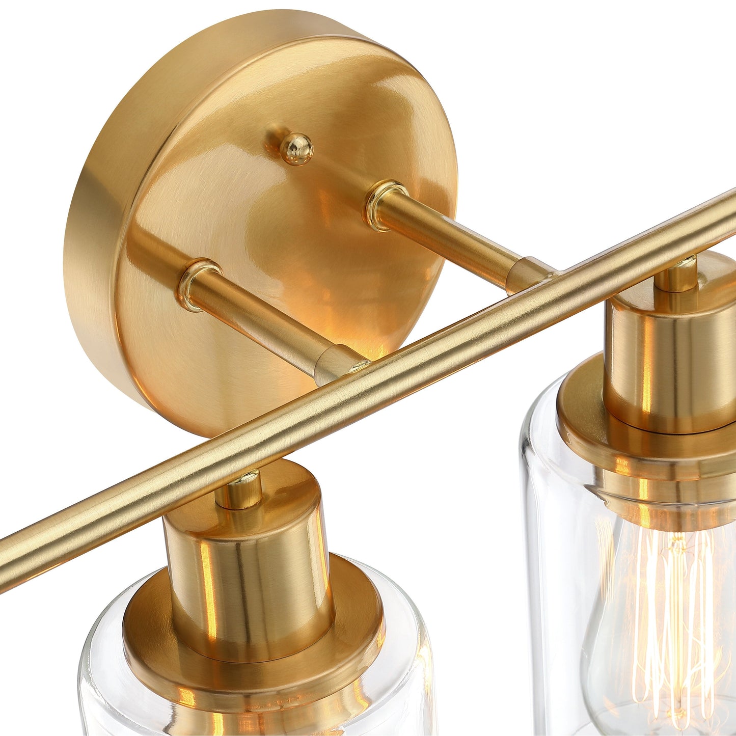 4-Light Vintage Bathroom Vanity Lights